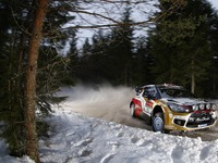 【WRC 第2戦】オストベルグ、ラリースウェーデンのシェイクダウンで最速 画像