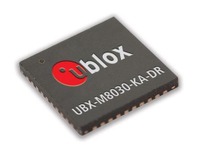 ユーブロックス、新型GPSチップを発表…衛星信号なしでも高精度測位が可能 画像