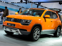 【デリーモーターショー14】VW タイグン、小型SUVコンセプトを披露［詳細画像］ 画像