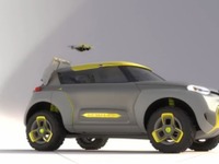ルノー から小型SUVコンセプト、KWID…小型ヘリがドライブの相棒［動画］ 画像