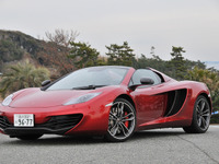 【マクラーレン MP4-12C スパイダー 試乗】ジェントルと獰猛が同居するスーパースポーツ…諸星陽一 画像