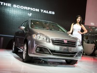 【デリーモーターショー14】プントがベースの小型セダン…フィアット リネア［詳細画像］ 画像