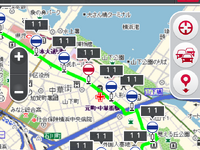 スマホ向けMapFan、対応バス路線に神奈川中央交通の153路線を追加 画像