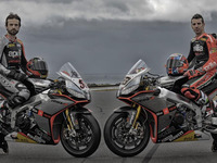 アプリリア、WSB参戦マシン RSV4レーサーを公開 画像