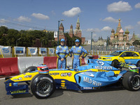 ルノーF1、モスクワに見参 画像