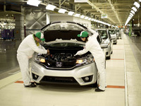 ホンダ、メキシコ新四輪車工場が稼働開始…北米向けフィットを生産 画像