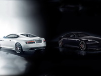 【ジュネーブモーターショー14】アストンマーチン DB9 に「カーボン」…黒と白の特別モデル 画像