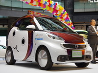ゆるキャラコラボでも中身は“本気”…スマート フォーツーEV「スマーピィ」 画像