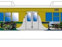 JR西日本、黒田官兵衛のラッピング列車を運転 画像