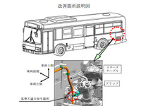 【リコール】いすゞ エルガ など、エンジンが始動できないおそれ 画像