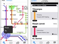 ナビタイム、マレーシアでも乗換案内サービスを提供 画像