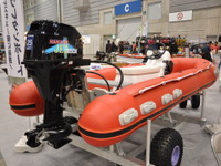 【ジャパンボートショー14】浜口ウレタン、水難救助用ウレタンボートを出品 画像