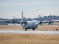 ロッキード・マーチン、最新のC-130Jスーパーヘラクレスをリトルロック空軍基地に納入 画像