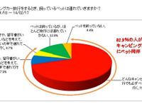 8割強のユーザーがキャンピングカー旅行にペット同伴…日本RV協会調べ 画像