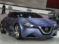 【北京モーターショー14】日産、謎の新セダンコンセプトを初公開へ 画像