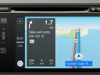 アップル「iOS 7.1」公開…「CarPlay」搭載、デザイン刷新 画像
