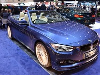 【ジュネーブモーターショー14】アルピナ、B4 ビターボ カブリオ 発表…最速のBMW 4シリーズ カブリオレ 画像