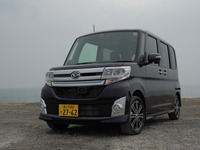 【ダイハツ タントカスタム 800km 試乗】“欠点のなさ”が光るスーパーハイトワゴンの定番…井元康一郎 画像