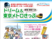 JR四国バスと東京メトロ、セット割引切符を発売 画像