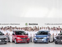 シュコダ、チェコの中核工場が累計生産1100万台…109年で到達 画像