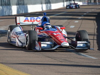 【INDYCAR 第1戦】ポール発進の佐藤琢磨、ハードタイヤでの走りに苦しみ7位ゴール 画像