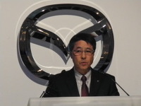 マツダ入社式、小飼社長「ともに新しい成長の時代を築き上げていこう」 画像