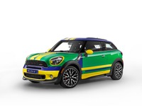 MINI ペースマン に「ゴール クーパー」…ブラジル W杯 記念車 画像