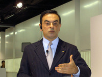 「モチベーションとフォーカス」ゴーン社長---日産100万台増販 画像