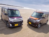 【ダイハツ タント & 日産 DAYZ ルークス 300km 試乗】販売ランキング王者 vs 最新モデル、装備とスペックを比較 画像