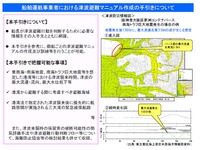 国土交通省、津波発生時、船舶をスムーズに避難させるためのマニュアル作成手引きを策定 画像