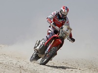 【アブダビ・デザート・チャレンジ SS4】ホンダ、バレダ選手が2ステージ連続優勝 画像