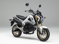 ホンダ、グロム をマイナーチェンジ…新色パールホワイトを追加 画像
