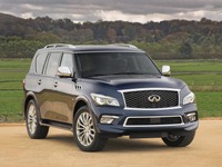 【ニューヨークモーターショー14】インフィニティ QX80、最上級SUVが2015年型に進化 画像