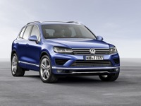 【北京モーターショー14】VW トゥアレグ に2014年型…大幅改良で表情変化 画像