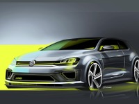 【北京モーターショー14】VW ゴルフR 新型、最強の「R400」を予告…400psにパワーアップ 画像