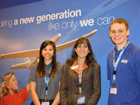 ボーイング、世界航空トレーニング討論会でパイロット目指す学生を支援 画像