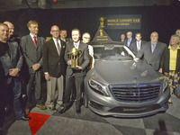 【ニューヨークモーターショー14】WCOTY ラグジュアリーカー賞、新型 メルセデス Sクラス に栄冠 画像