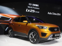 【北京モーターショー14】ヒュンダイ、ix25 初公開…小型SUVコンセプト 画像