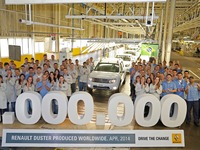ルノーのSUV、ダスターが累計生産100万台…4年で達成 画像