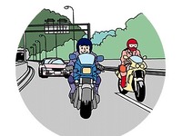 高速道路バイク2人乗り---意外?な調査結果 画像