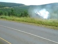 日産 GT-R、ヒルクライムで大クラッシュ［動画］ 画像