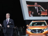 【ニューヨークモーターショー14】日産 ムラーノ 新型、燃費は20%向上 画像