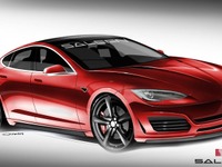 サリーン、テスラ モデルS のカスタマイズを予告 画像