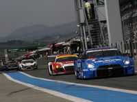 【SUPER GT 第2戦】日産GT-Rが両クラスでポール獲得…GT500は1-2-3占拠 画像