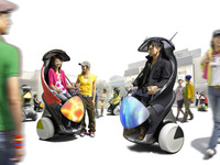 【東京モーターショー05】トヨタの“着るクルマ”発展型、i-swing 画像