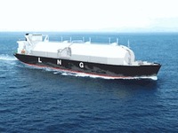 三菱重工、MI LNGカンパニー通じLNG運搬船を初受注…「さやえんどう」船型の8隻目 画像