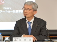 トヨタ小平副社長「何年にもわたる努力の結果として、こういう営業利益になった」 画像