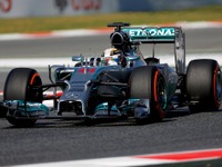 【F1 スペインGP】ハミルトン、スペインGPの第2フリープラクティスを制覇...可夢偉は20位 画像