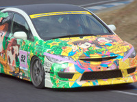 サーキットを痛車が占拠、茂原de痛車　5月11日 画像