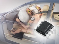 ボッシュ、エアバッグシステム向けの新世代加速度センサーを発表 画像